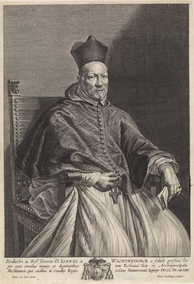 Portrait of Bishop Johannes Wachtendonck by Pieter van Lint
